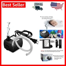 Detachable 95GPH Submersible Water Pump with Adjustable Flow Rate & Accessories