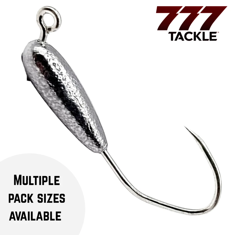 777 TACKLE Tube Skirt Tapered Jig Insert Speed Loader Victory V-Loc Hook 5 10 or 25 Pack