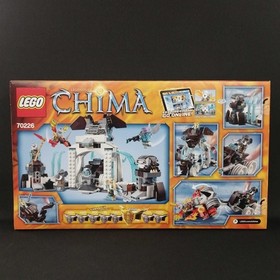 LEGO LEGENDS OF CHIMA 70226 MAMMOTHS FROZEN STRONGHO Used