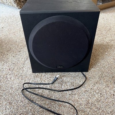 Polk Audio PSW202- 10 Inch Powered Subwoofer- Tested- GREAT condition USED