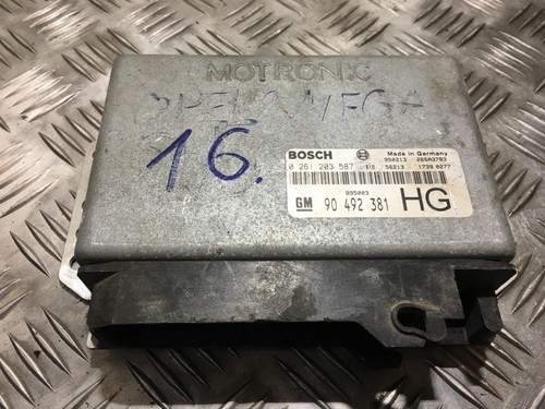 0261203587 Motormanagement, Steuergerät, ECU  90492381  b95003   DE351050-92