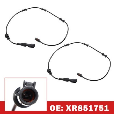 2X Front ABS Wheel Speed Sensors XR851751 für JAGUAR XF X250 3.0D 09-15,