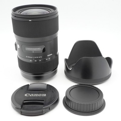 MINT Sigma 18-35mm f/1.8 DC HSM Art Lens for Canon EF #874