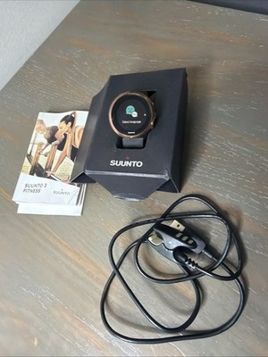 Suunto 3 Fitness Smart Watch Copper Black Activity Sleep Tracker MINT