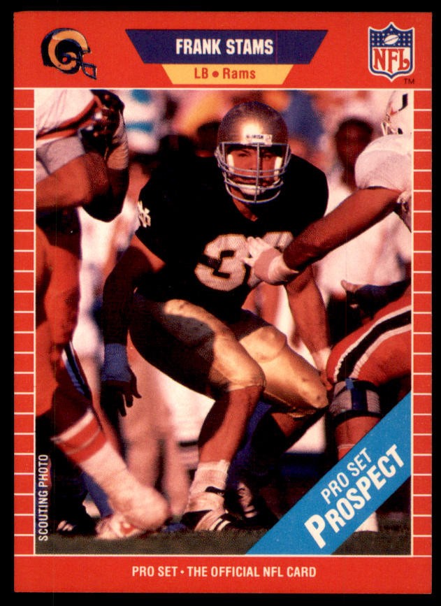 1989 Pro Set #528 Frank Stams RC