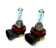 2 x H8 Lampen 35W 12V Xenon Effekt Blue Birne Glühlampe Super Weiss HALOGEN NEU
