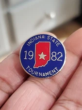 Indiana State Tournament 1982 Pin