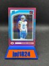 2024 Panini Clearly Donruss Terrion Arnold Pink Rated Rookie #85 (RC)