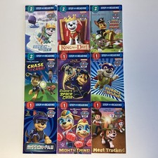 Paw Patrol Step into Reading Step 1  2 Reader 1st 2nd Grade 9 Book Lot