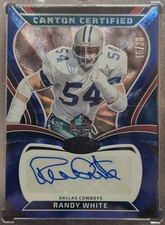 2025 Certified Canton Signatures Randy White Blue Etch Auto Color Match  /20
