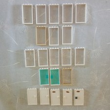 LEGO - lot 21 portes - pièces architecture batiments