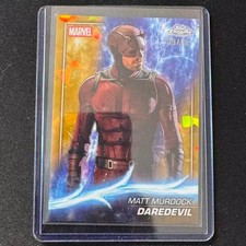 💎2025 TOPPS CHROME MARVEL STUDIOS SAPPHIRE GOLD REFRACTOR /50 DAREDEVIL #175