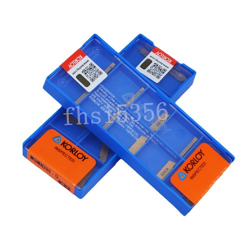 20Pcs KORLOY MGMN200G NC3030 Carbide inserts Free Shipping eBay