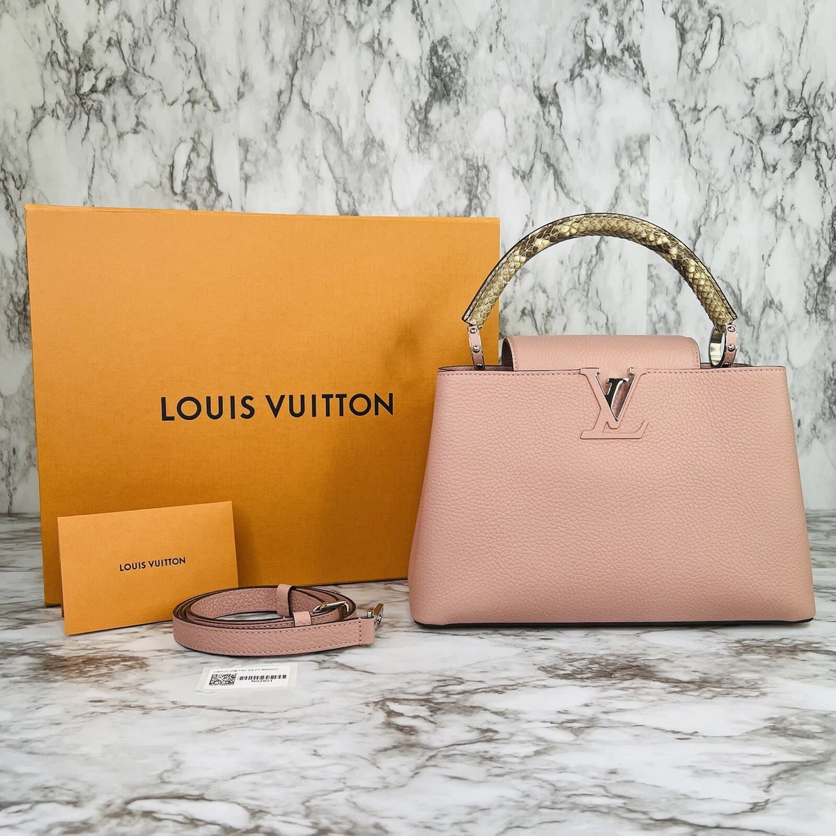 louis vuitton capucines pink