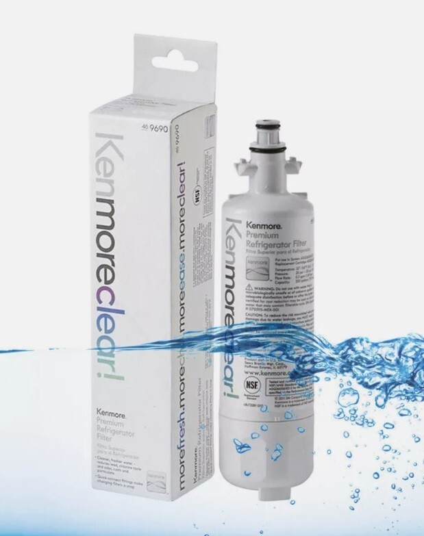 9690 Kenmore 469690 Replacement Refrigerator Water Filter Fit LG LT700P