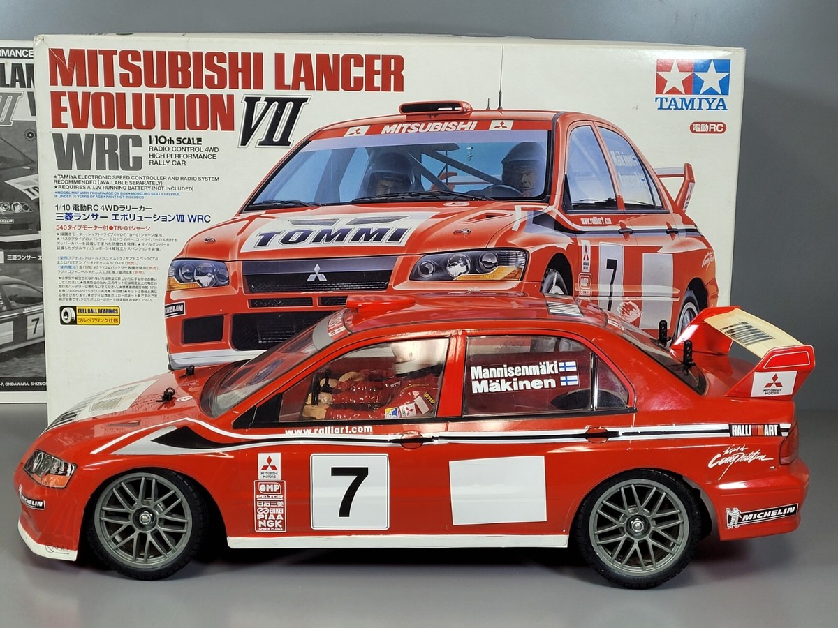 MITSUBISHI ランサーエボリューションⅦ WRC 58286 突貫工事でWRC初優勝のコルトランサー。特別なランエボVI