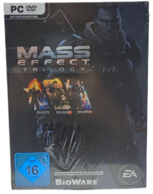  Mass Effect Trilogy - (PC DVD Spiel CD-ROM) (DE) Big Box OVP NEU SEALED 