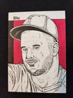 Mike Trout 1/1 Sketch Card 2022 Topps Series 2