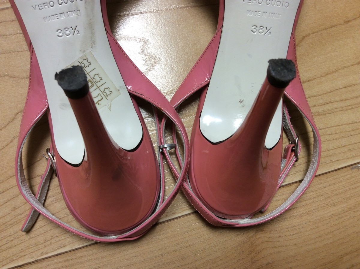 シューズ・サンダルその他 DOLCE & GABBANA Woman Heeled sandals Pink CZ0320A6514 HN5KQ DOLCE & GABBANA Shoes Pink Quilted DG Heel Slide Sandals