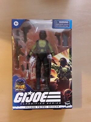 G.I JOE CLASSIFIED PYTHON PATROL OFFICER  HASBRO