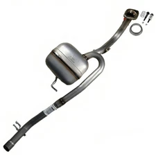 Stainless Direct fit Rear Exhaust Muffler fits: 2006-2010 Toyota Yaris 1.5L