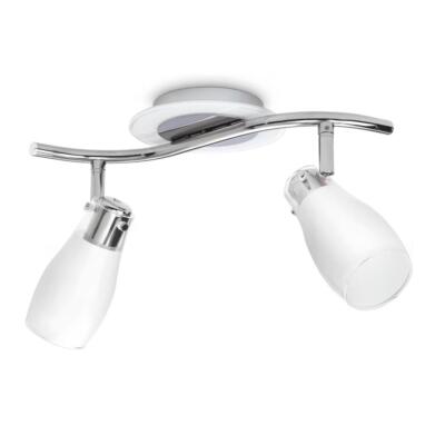 Philips MyLiving Aufputz Spot mit 12W inkl. Leuchtmittel 2-Leuchtmittel 522221116