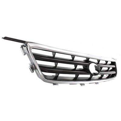 2000-2001 Toyota Camry Chrome Grille Shell For w/ Black Insert