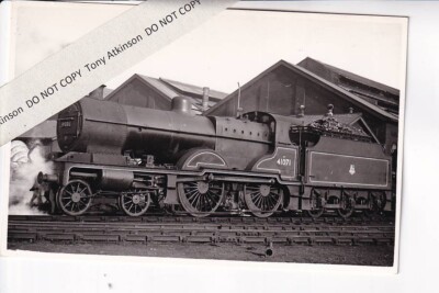 BR - EX LMSR - 4-4-0  NO. 41071 @ DERBY - VINTAGE IMAGE - # L16242