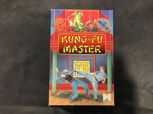 Jeu Kung Fu Master Sur Commodore 64 - Édition Boîte, Très Bon état