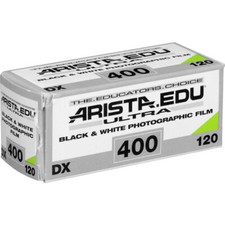 Arista EDU Ultra 400 Black and White Negative Film 120 Roll Film 