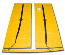 Hobie 18 3pc Trampoline for boats without wings Yellow Vinyl 22oz + Lacing Lines
