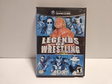 Legends of Wrestling Nintendo GameCube Original Case  Manual Only