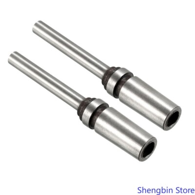 2Pcs Hollow Paper Drill Bit 6mm x 75mm for Taper Shank Punch Machine