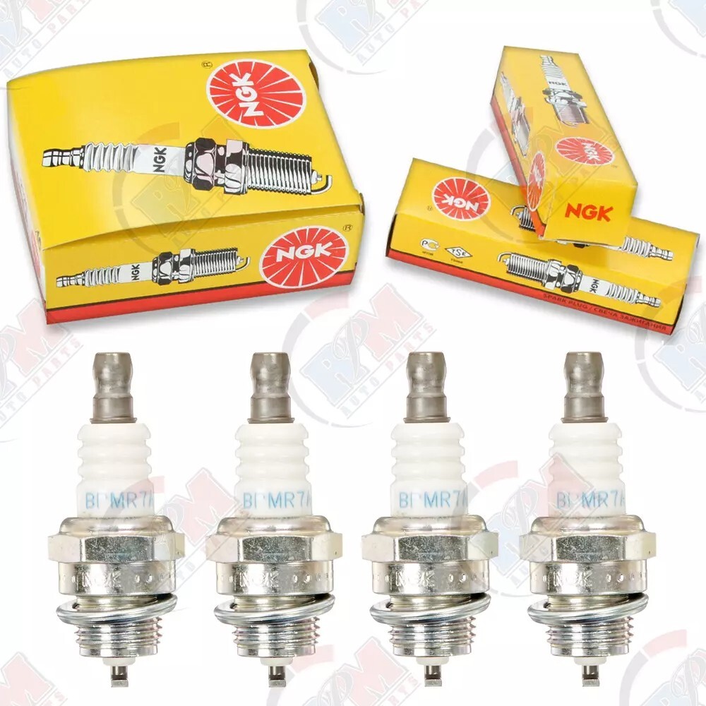 Set of 4 NGK 6703 BPMR7A SOLID Standard Plug Spark Plugs