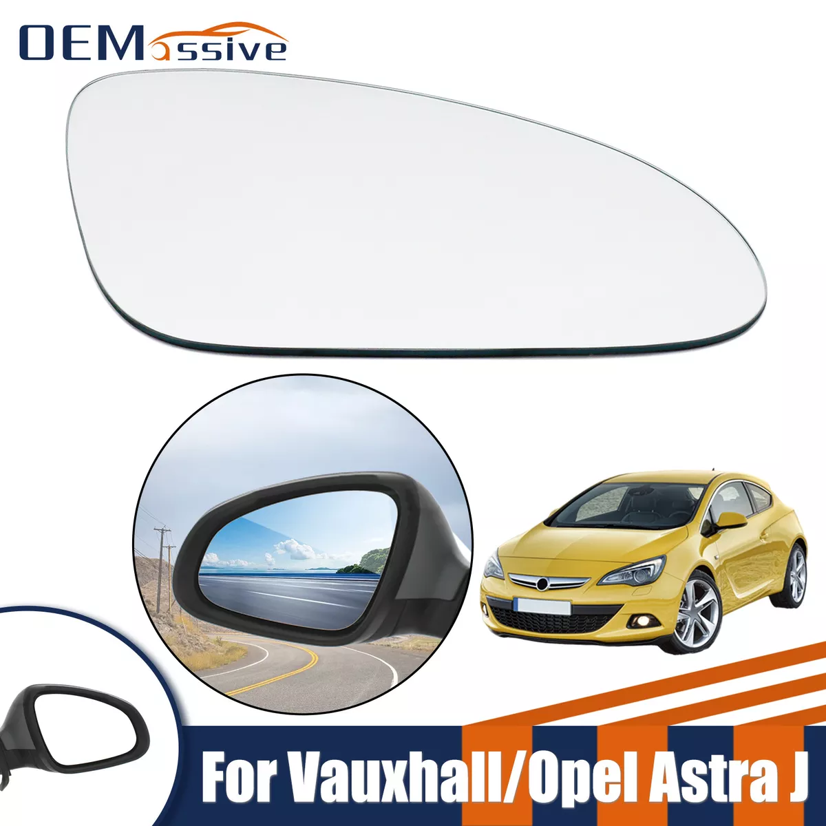 Vauxhall astra right wing mirror deals