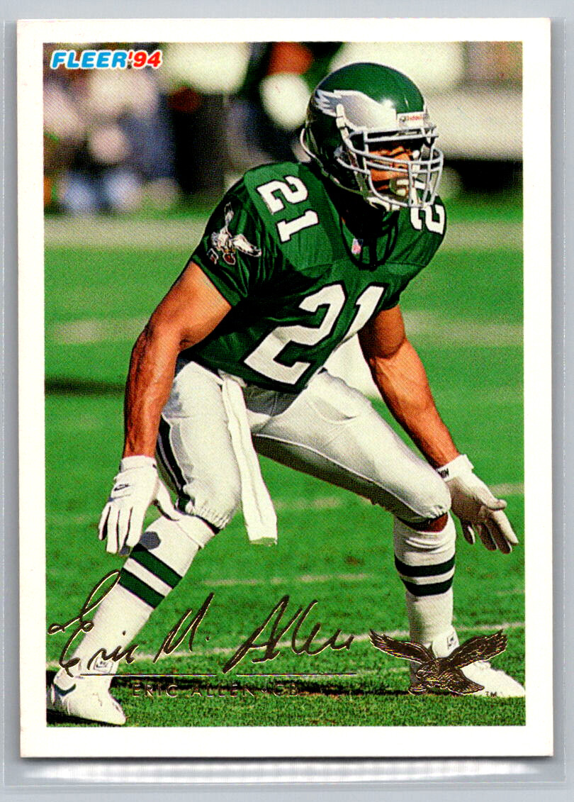 Eric Allen 1994 Fleer Shell FACT #366 Philadelphia Eagles | eBay