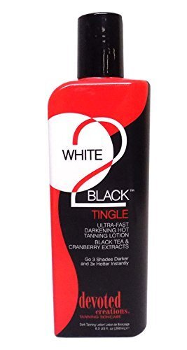 Devoted Creations White 2 Black Tingle Tanning Lotion - 251ml