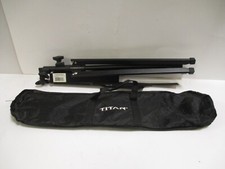 Titan Folding Music Stand with Carrying Bag Black TMS25-BLK