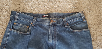 Kirkland Signature Mens Jeans Size 40x32 Relaxed Fit Straight Leg