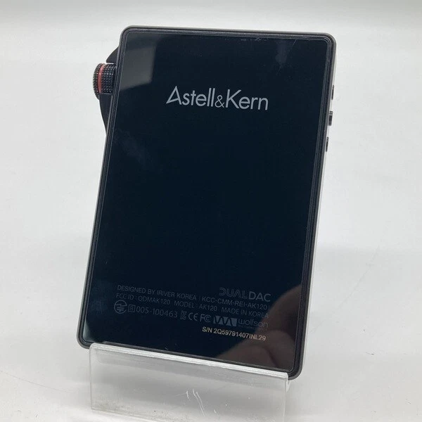 Reproductor de audio portátil Astell&Kern AK120 64 GB negro de Japón Foto 2 de 4