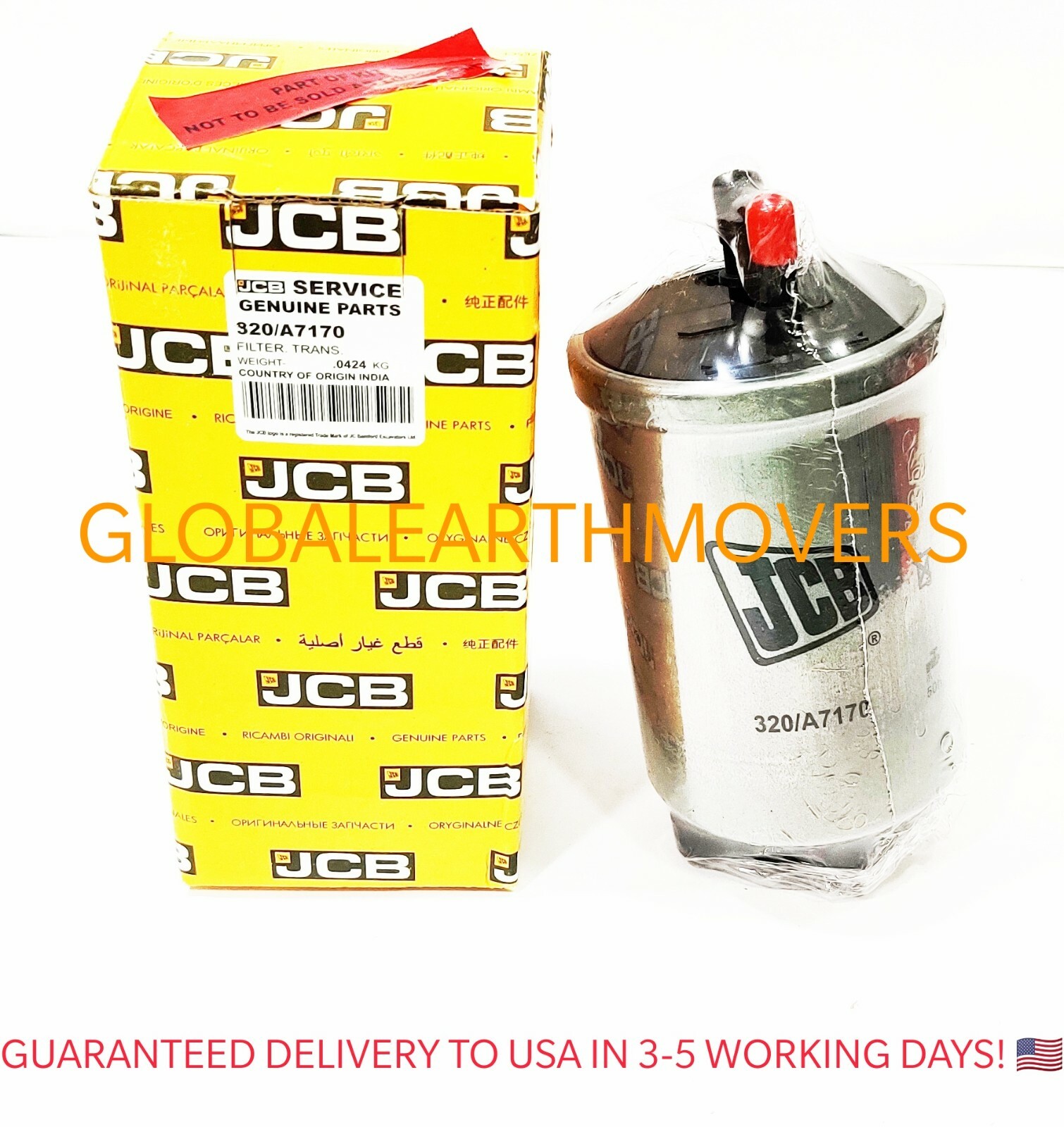 JCB PARTS GENUINE ENGINE FUEL FILTER/ TRANSMISSION (PART NUMBER 320/A7170) eBay