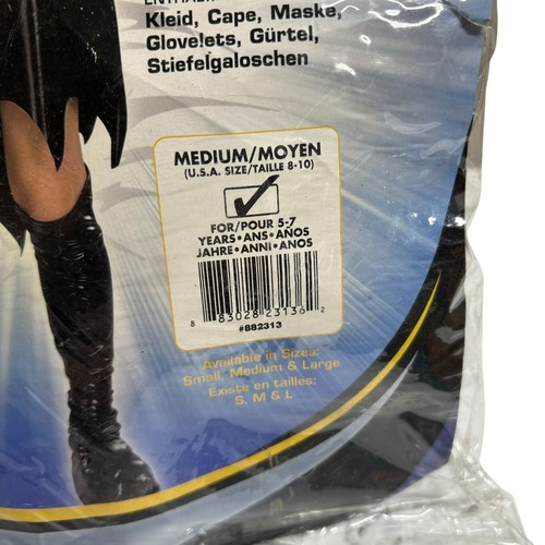 BATGIRL Costume Childs Size 8/10 Halloween DC Comics Play Outfit Trick Or Treat - Picture 2 of 6