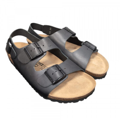 JOE N JOYCE Milano Black Sandalen Unisex Größe 41 Schmal