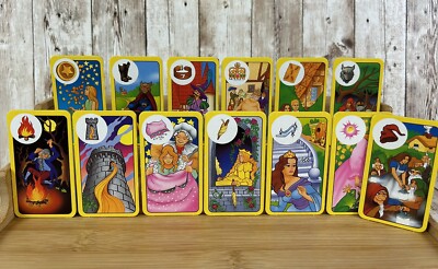 1994 Enchanted Forest Board Game Replacement Pieces Parts 13 Treasure Cards