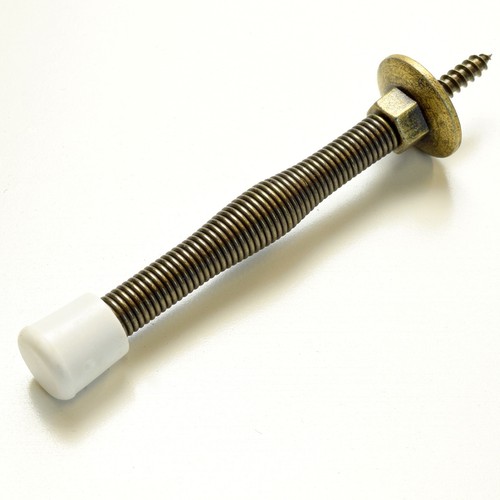 Antique Brass Spring Door Stop with Fixed Screw, Taymor 25-4675-AB | eBay