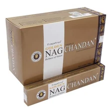 Vijayshree Golden Nag India Agarbatti 12 Pack of 15 g Each Contains 180 Incense