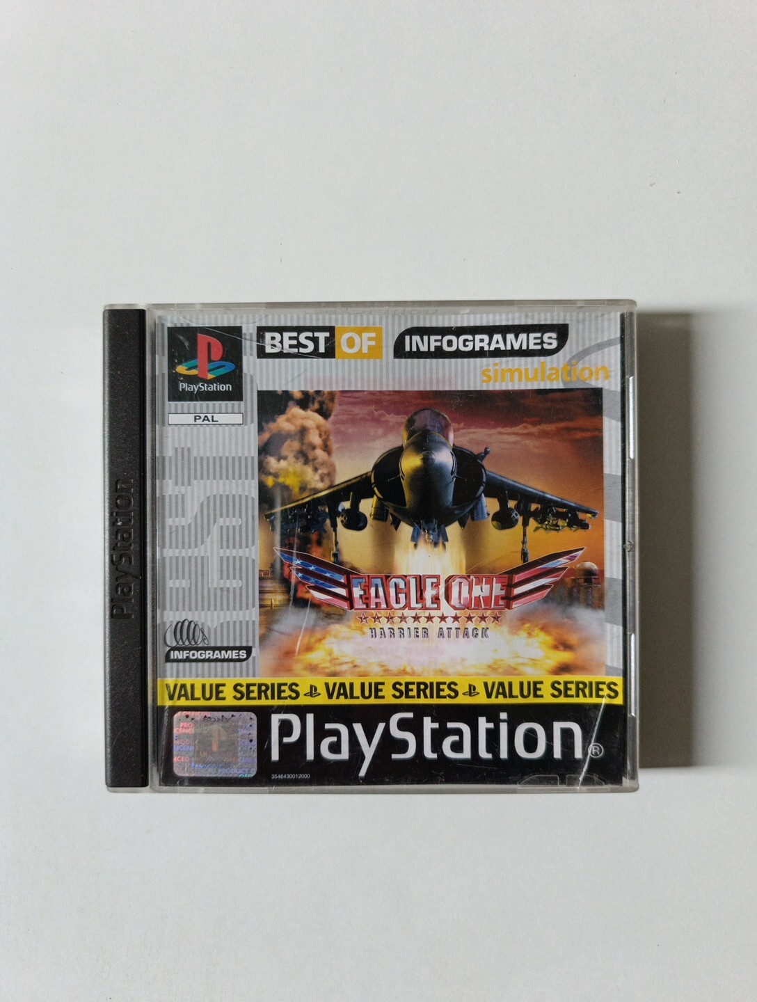 EAGLE ONE HARRIER ATTACK - PS 1-FUNKČNI I NA PLAYSTATIONU 2 A PS 3