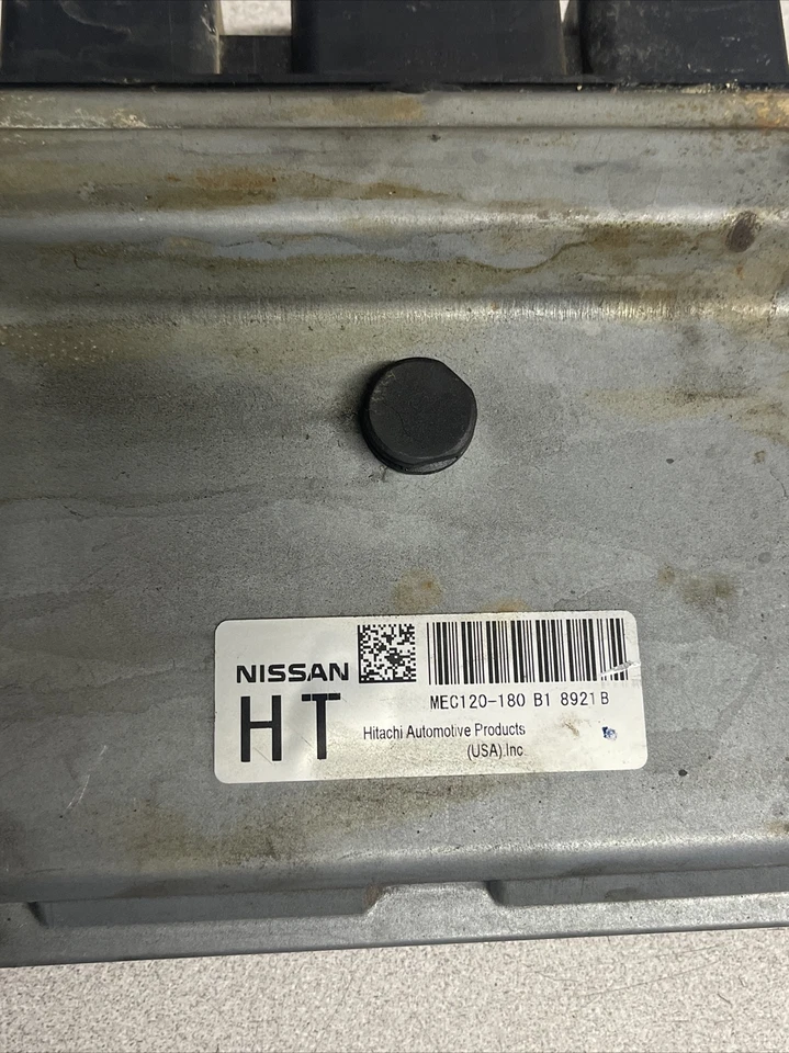 Nissan Altima 2009 motor 2,5 L computador ECM ECU MEC120-180 (HT) Foto 2 de 4