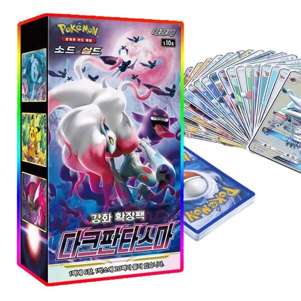  Pokemon Card Game Sword & Shield Enhanced Expansion Pack, Dark  Fantasma Box : Toys & Games