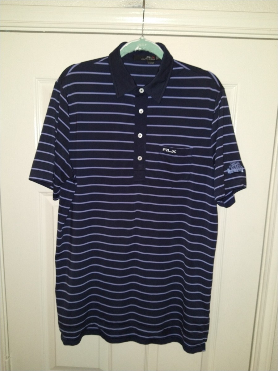 RLX Ralph Lauren Short Sleeve Polo Shirt Men's Medium Dallas
